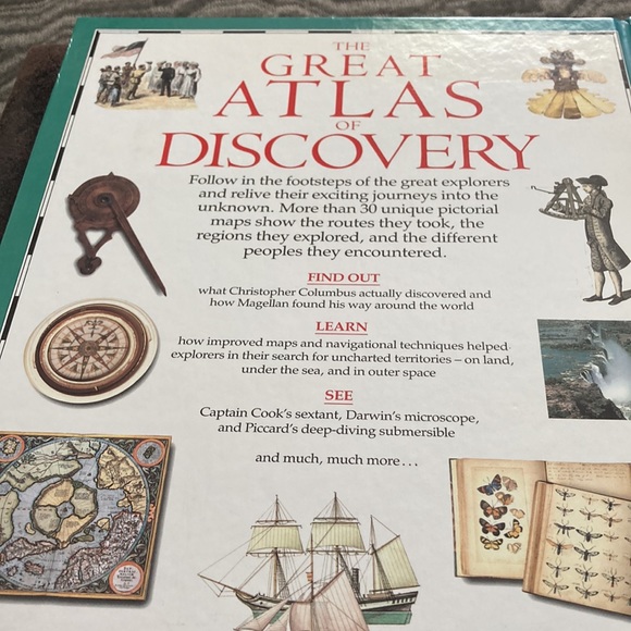 The great Atlas of discovery First American edition copyright 1992 - Picture 5 of 9